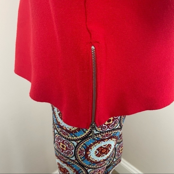 TaharI Women's Sweater – Bold Red Hue Red - Picture 3 of 12